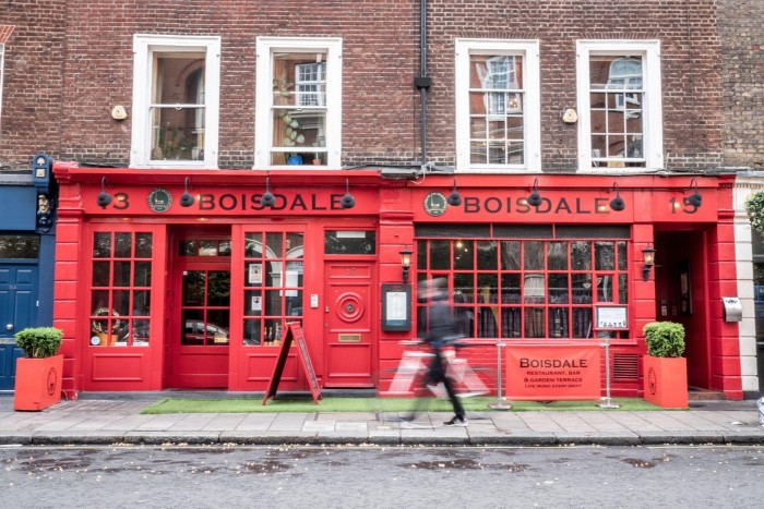 Belgravia’s Boisdale restaurant was the venue for one of a series of events arranged between Reform leaders and corporate executives