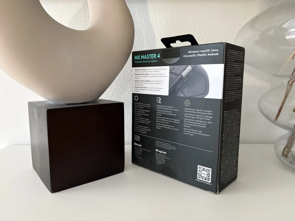 Test: Logitech MX Master 4 3 Logitech MX Master 4 kasse bagfra