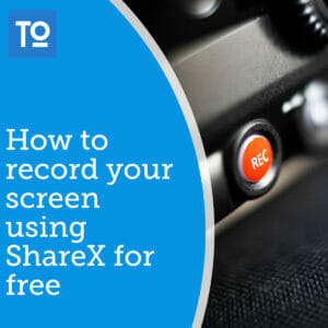 How to record a game in full screen using ShareX 