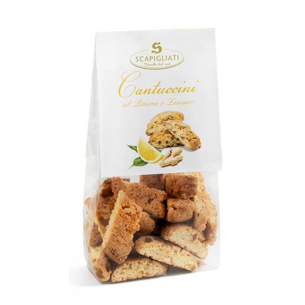 Cantuccini Citron & ingefära