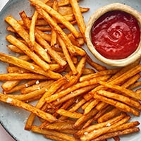 Pommes frites i airfryer