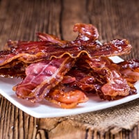 airfryer bacon