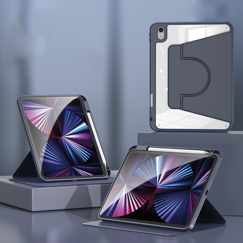 Fodral, Magnetisk, iPad 9.7", Mörkblå