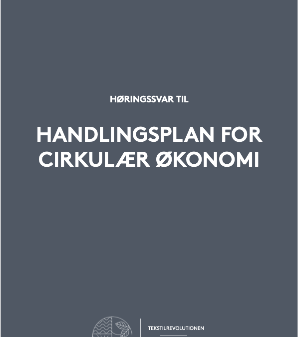 Høringssvar – Handlingsplan for Cirkulær Økonomi