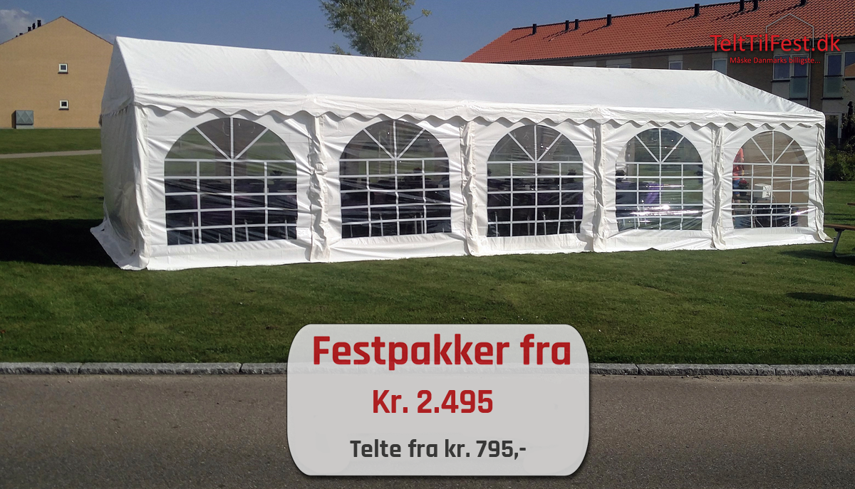 Billigt Festtelt - Måske Danmarks billigste teltudlejning ...