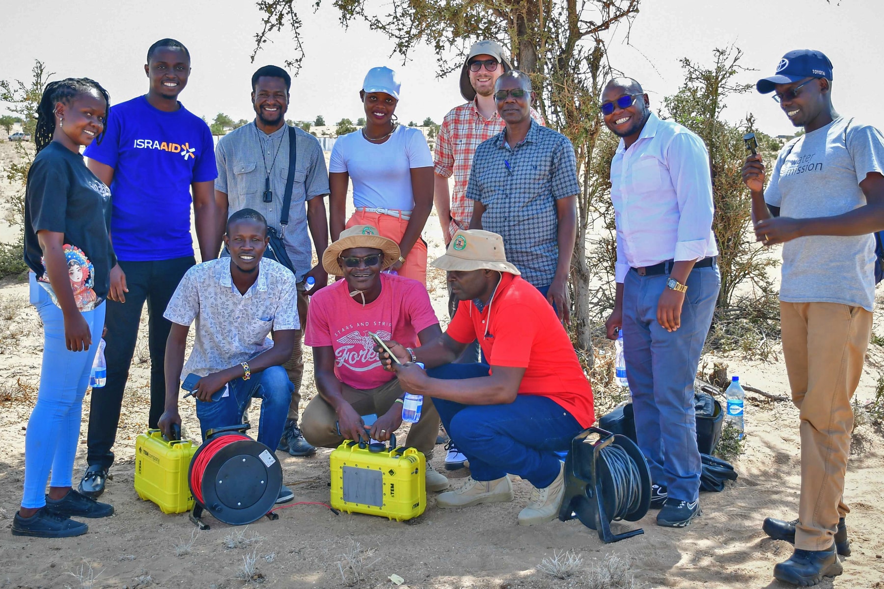TEMcompany's sTEM training at Lake Turkana, Kenya.