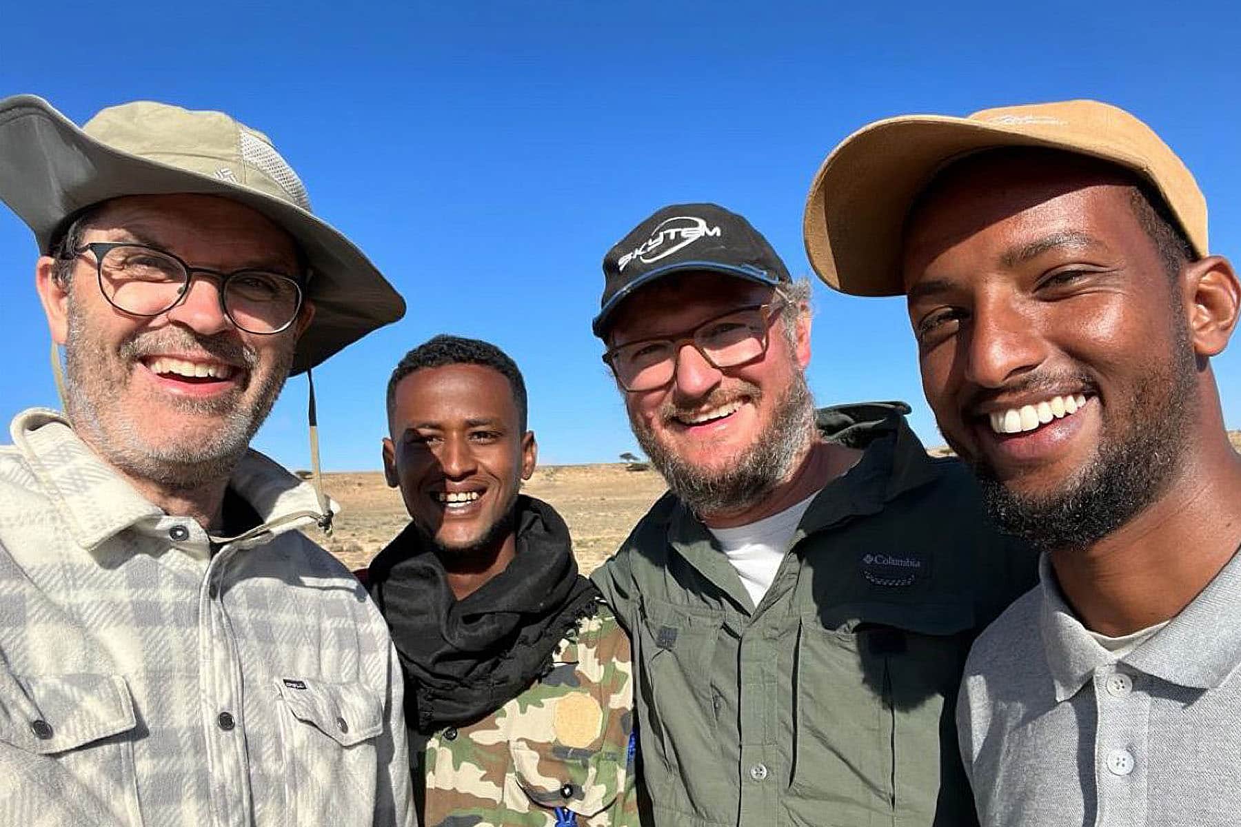 Our sTEM+ instrument with team in Somaliland.