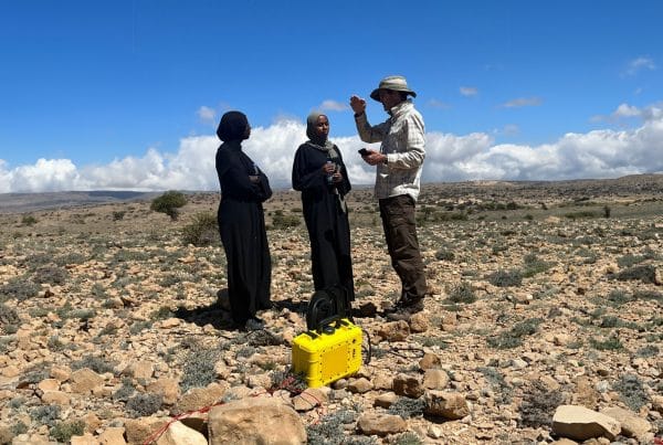 TEMcompany sTEM+ instrument being used to pinpoint groundwater wells in Somaliland.