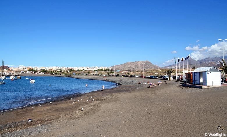 Migración reducir Rápido Las Galletas - two lava sand beaches | Tenerife Beaches