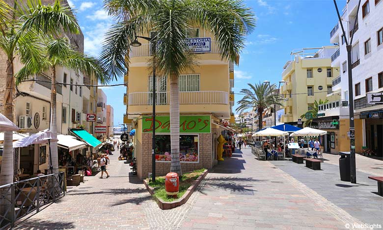 Los Cristianos op Tenerife