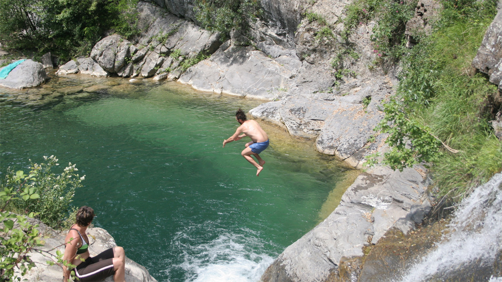 Fresh Water Pool on Rocchetta Nervina