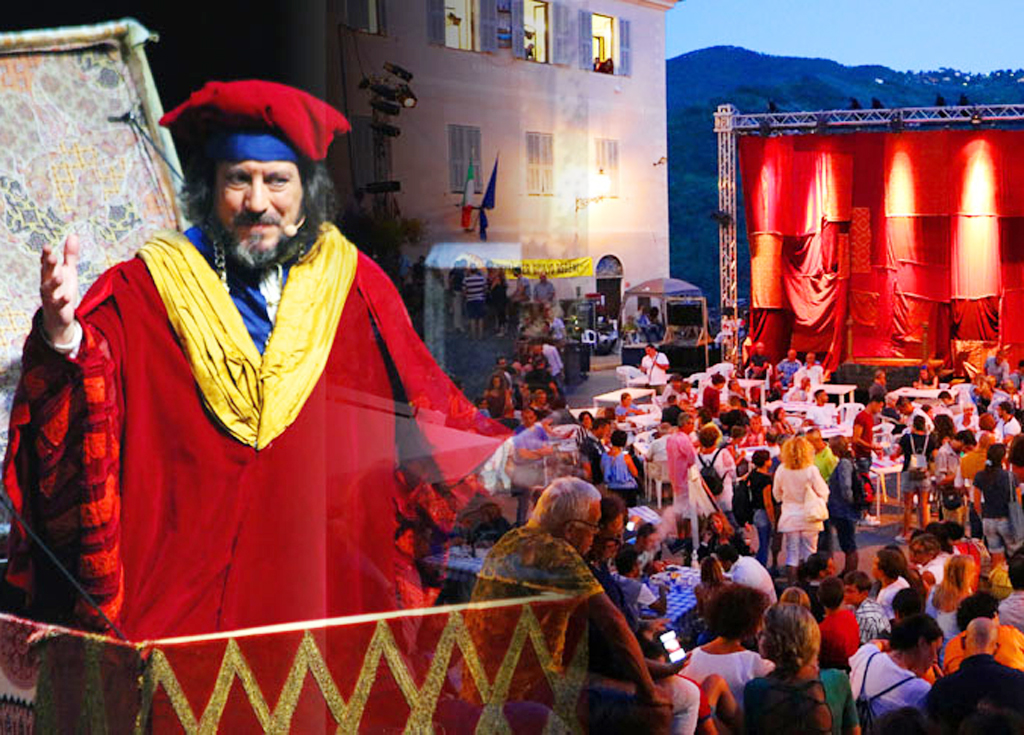 Open Air Theatre of "Teatro della Tosse" in Apricale