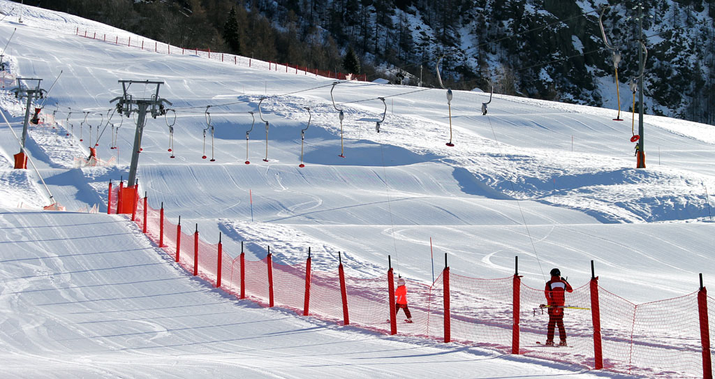 Das Skigebiet in Limone Piemonte nur eine Stunde von Bordighera