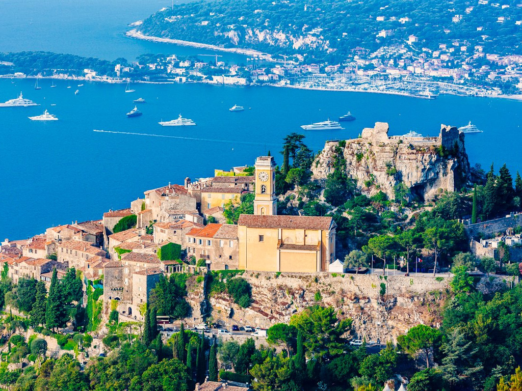 Èze Village, das schönste Panorama der Côte d'Azur