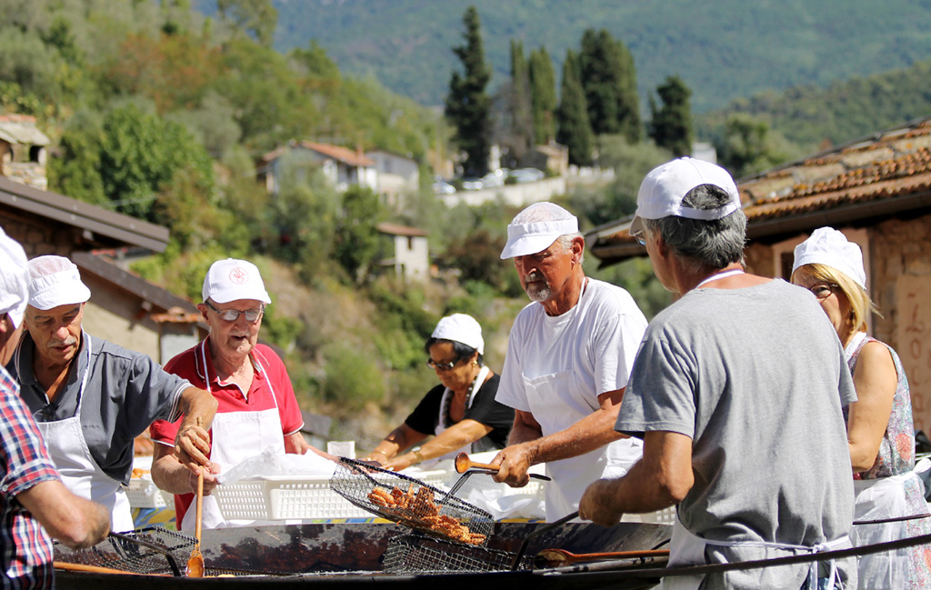 Apricale, Fête de la Pansarola, chaque année en Septembre