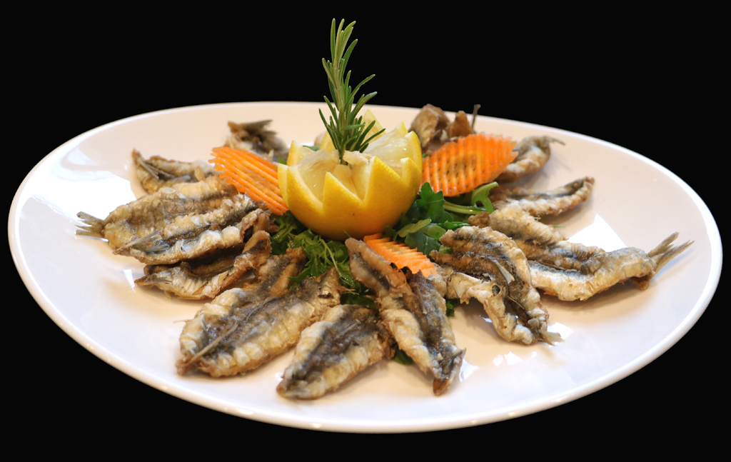 Anchois - Fritto - Trattoria Ristorante Mari e Monti à Apricale