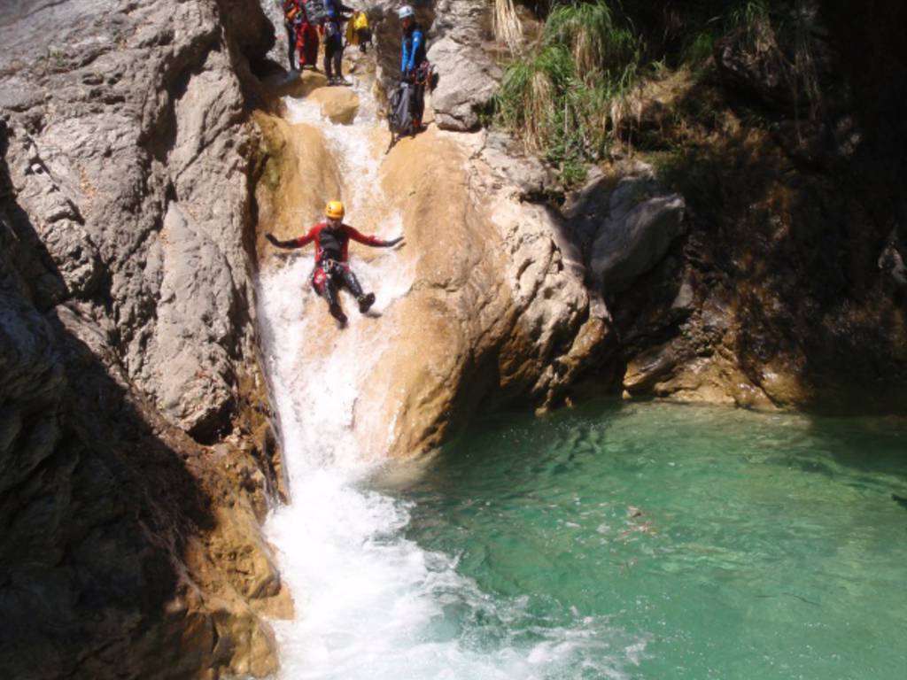 Canyoning in the Arroscia Valley