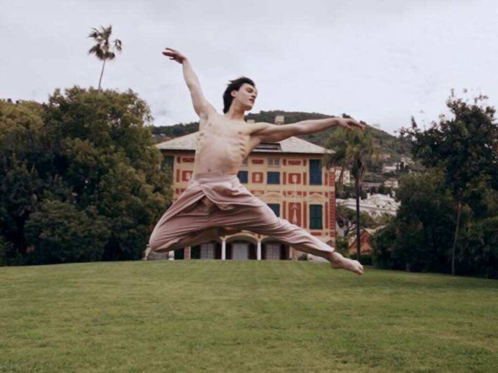 Ballet in den Nervi-Parks