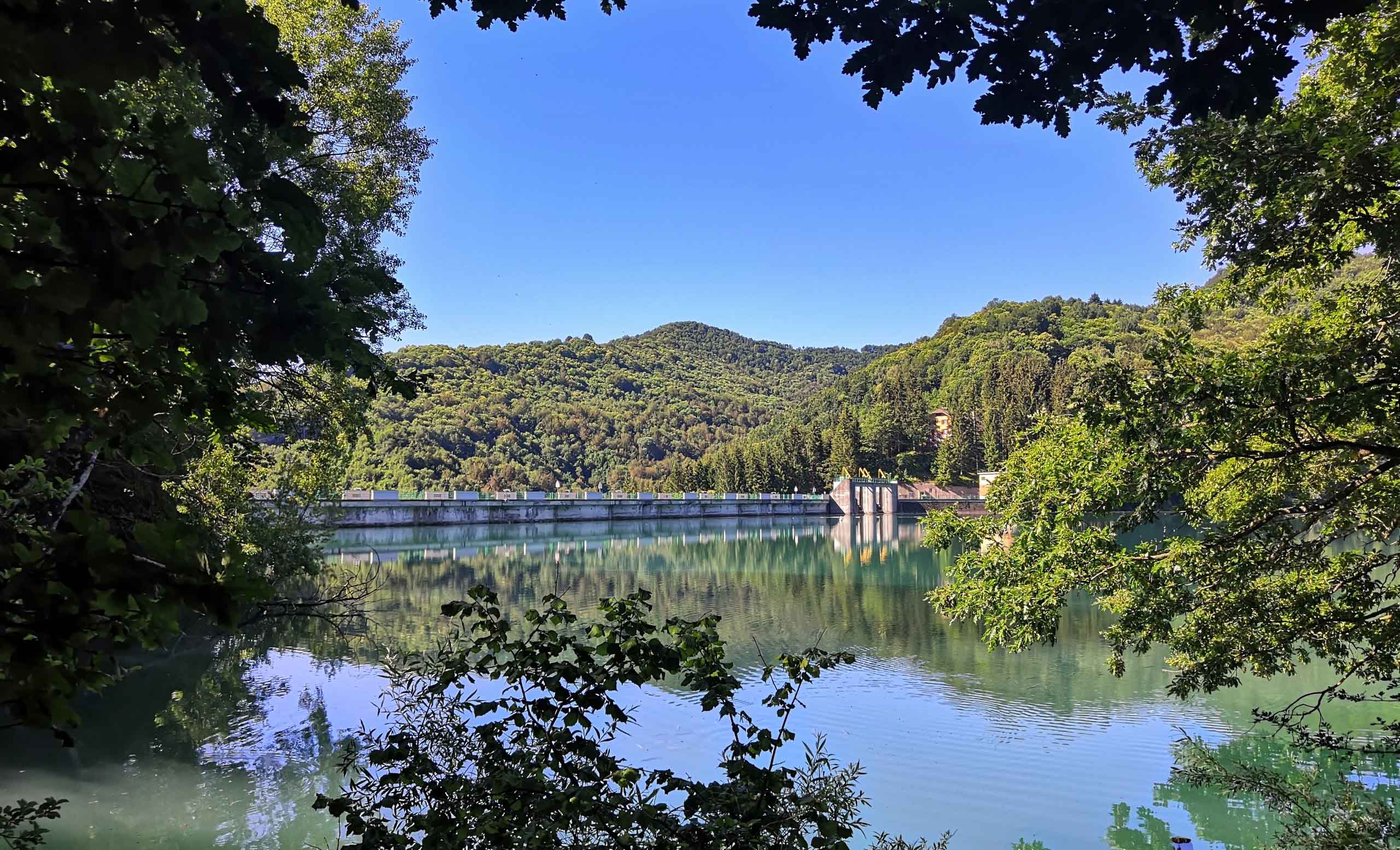 le lac de Brugneto