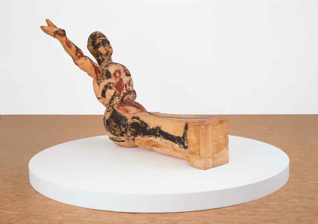 Georg Baselitz, modello per una figura