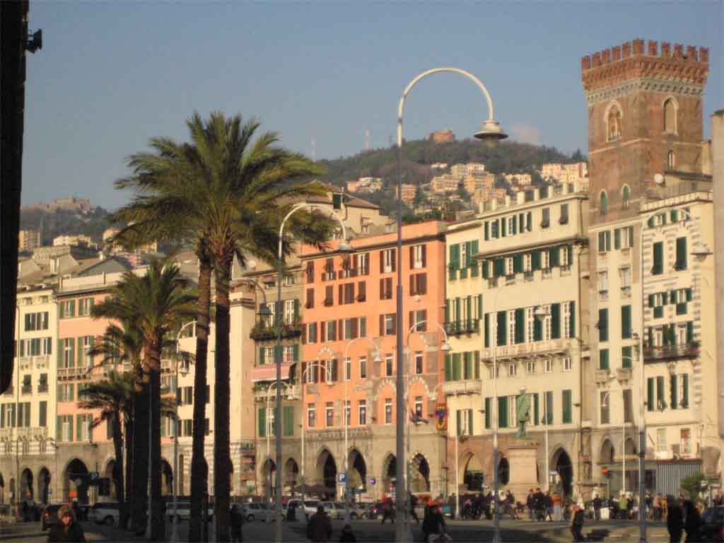 The old town of Genova