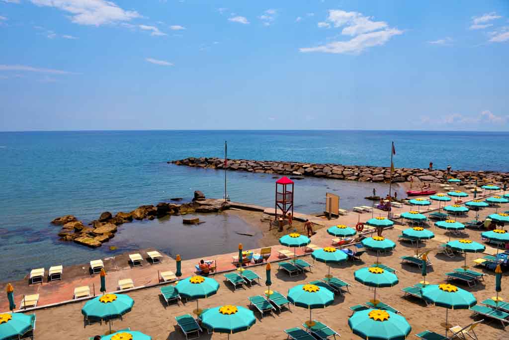 Porto Maurizio beach Imperia