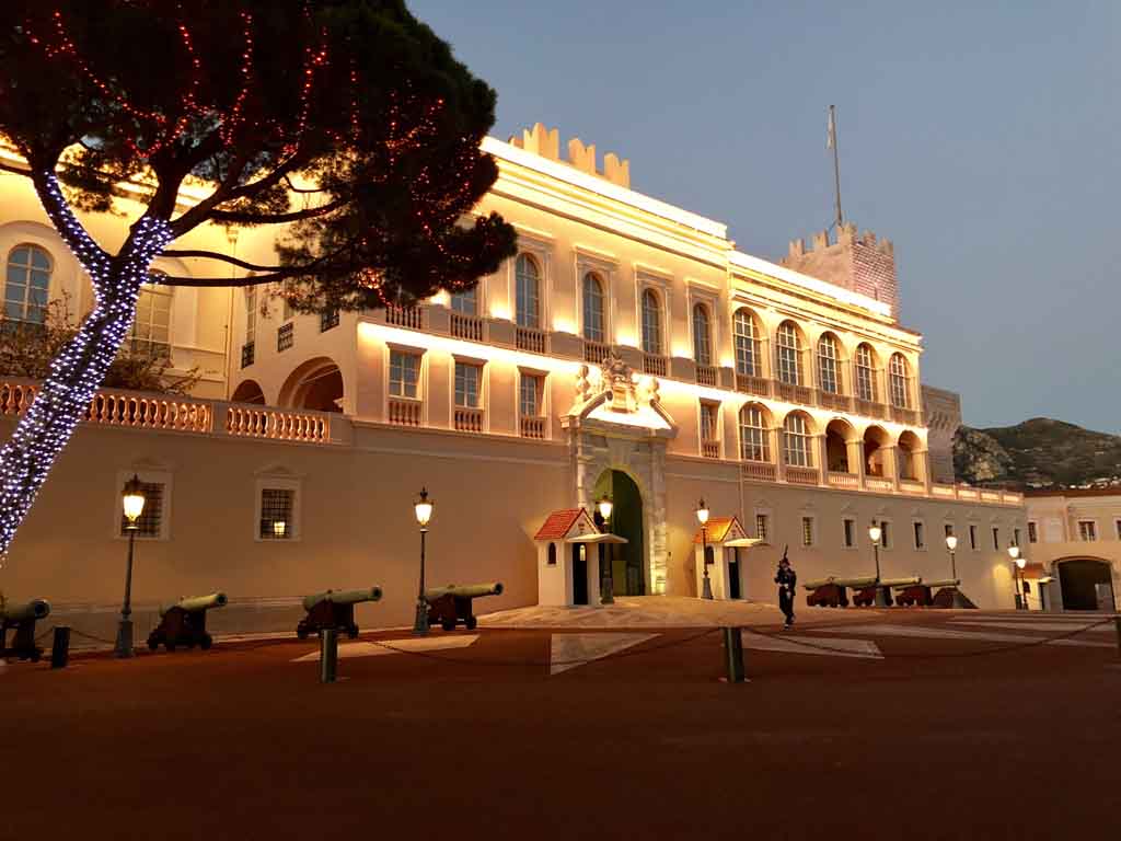 Das Fürstenpalast in Monaco