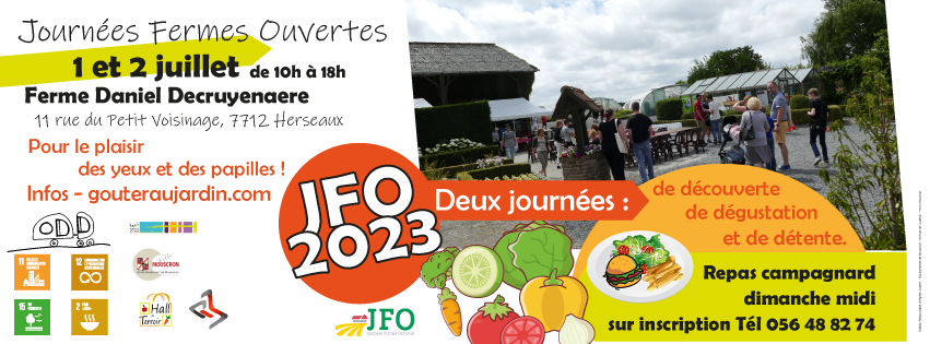 Bannière -info - JFO 2023 à Herseaux