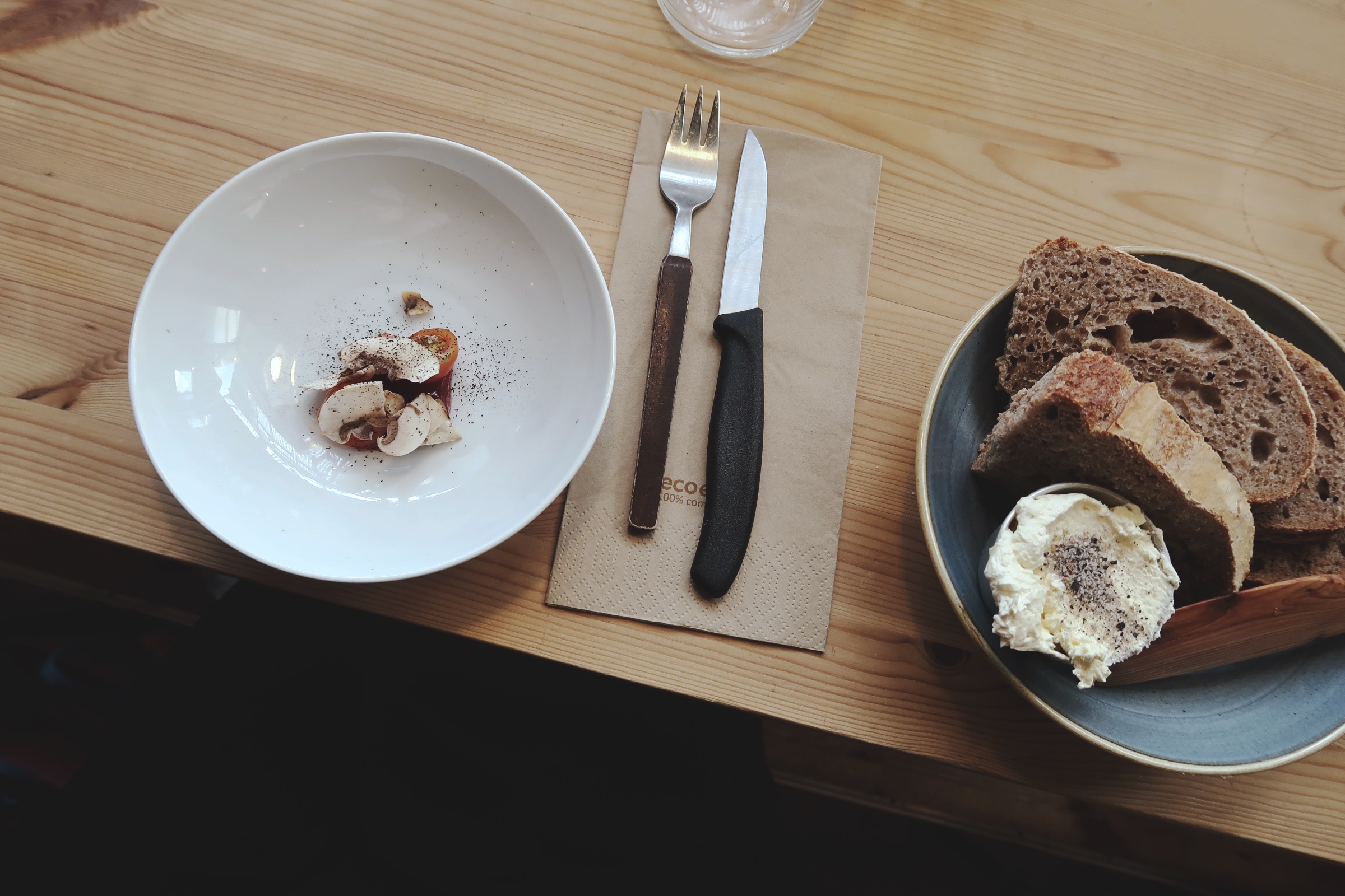 Lunch på Mat- och Chokladstudion