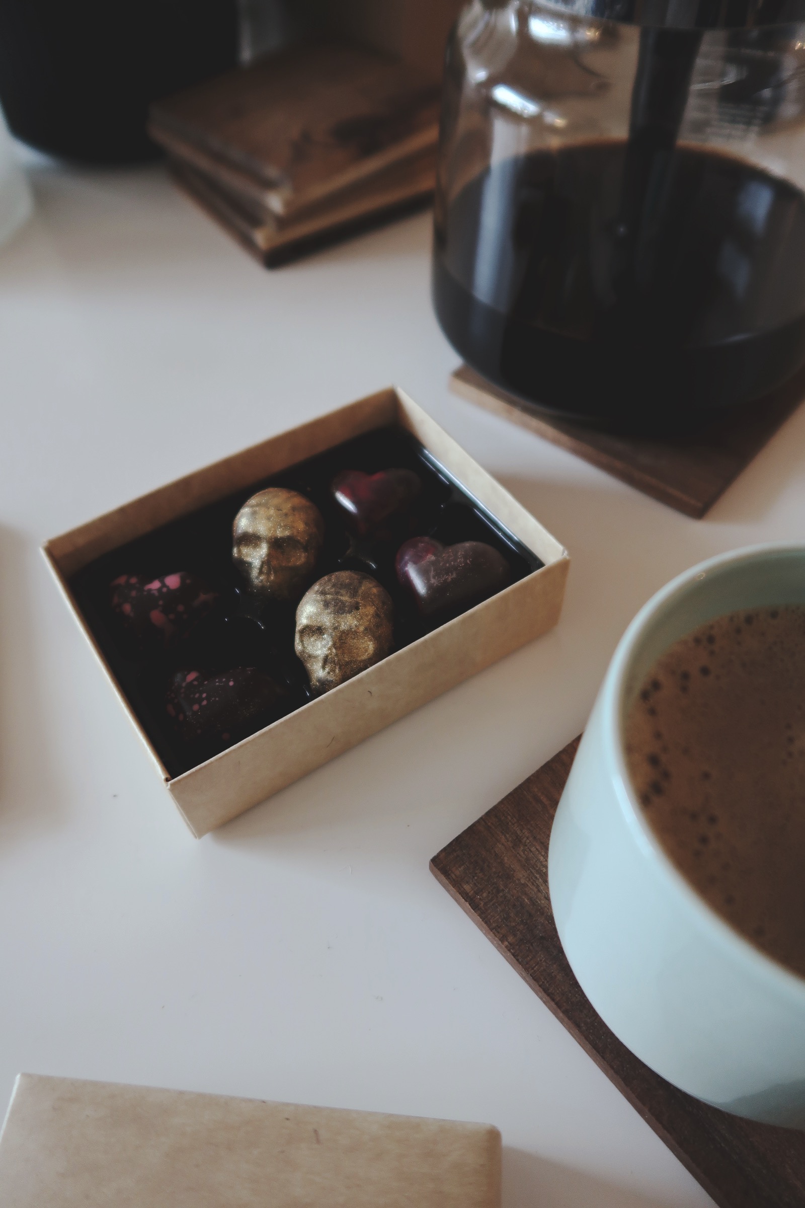 Praliner från Mat- och Chokladstudion 