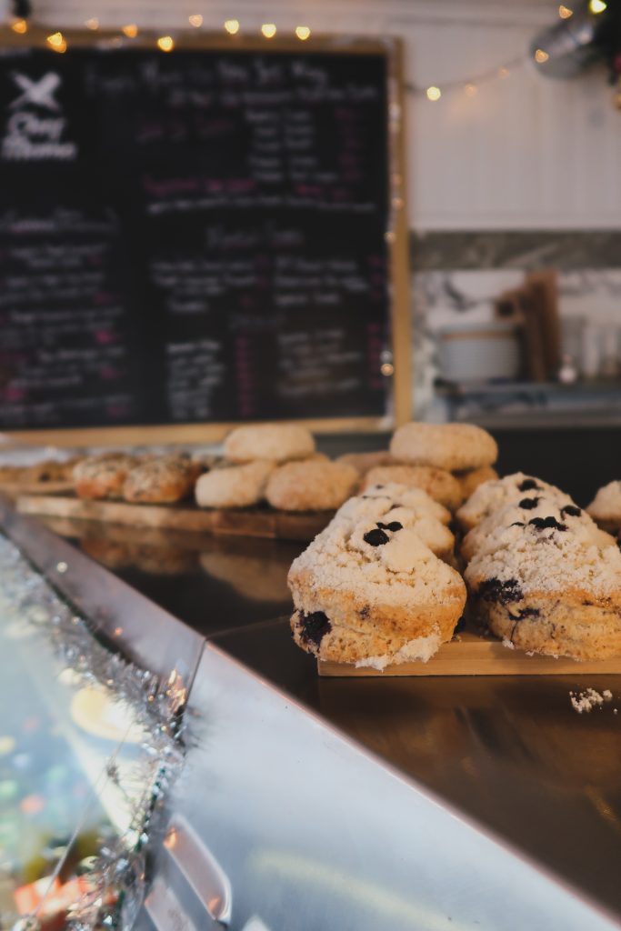 Blueberry scones och bagels i Malmö 