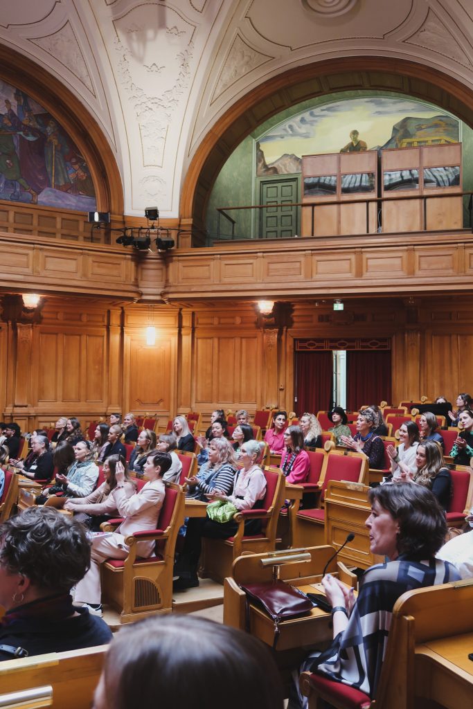 Event kring hållbart mode med Alice Bah Kuhnke och hållbara entreprenörer i Sveriges Riksdag 