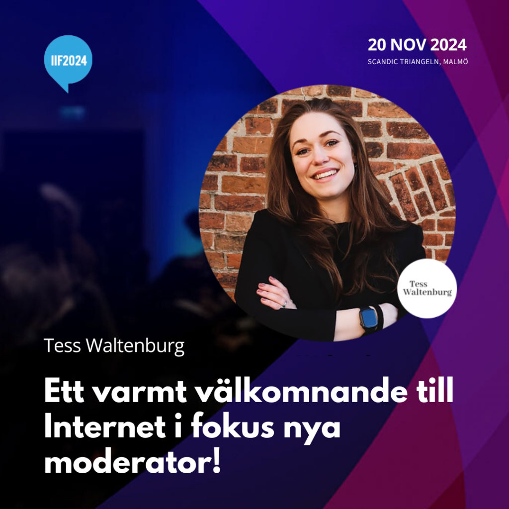 Jag kommer att moderera Internet i Fokus i Malmö 20e november - The place to be för alla som brinner för digital marknadsföring! 