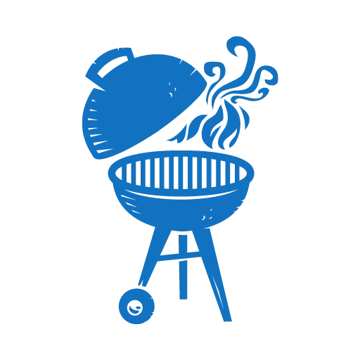 Røyking Kamado grill