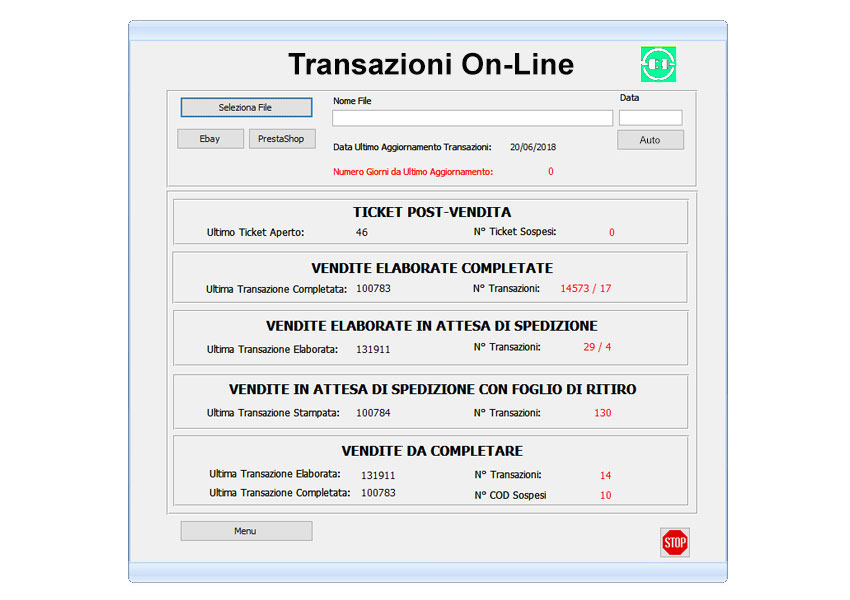 Gestione Vendite e Spedizioni