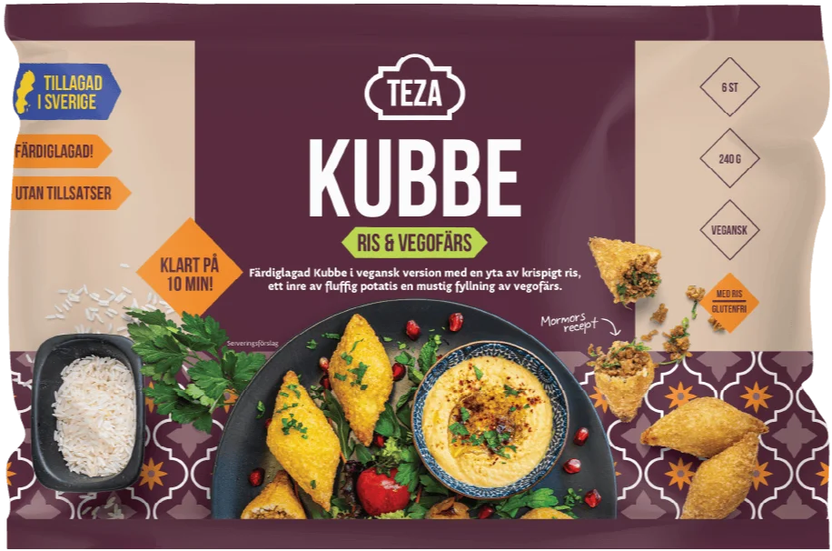 Ris-kubbe med vegofärs