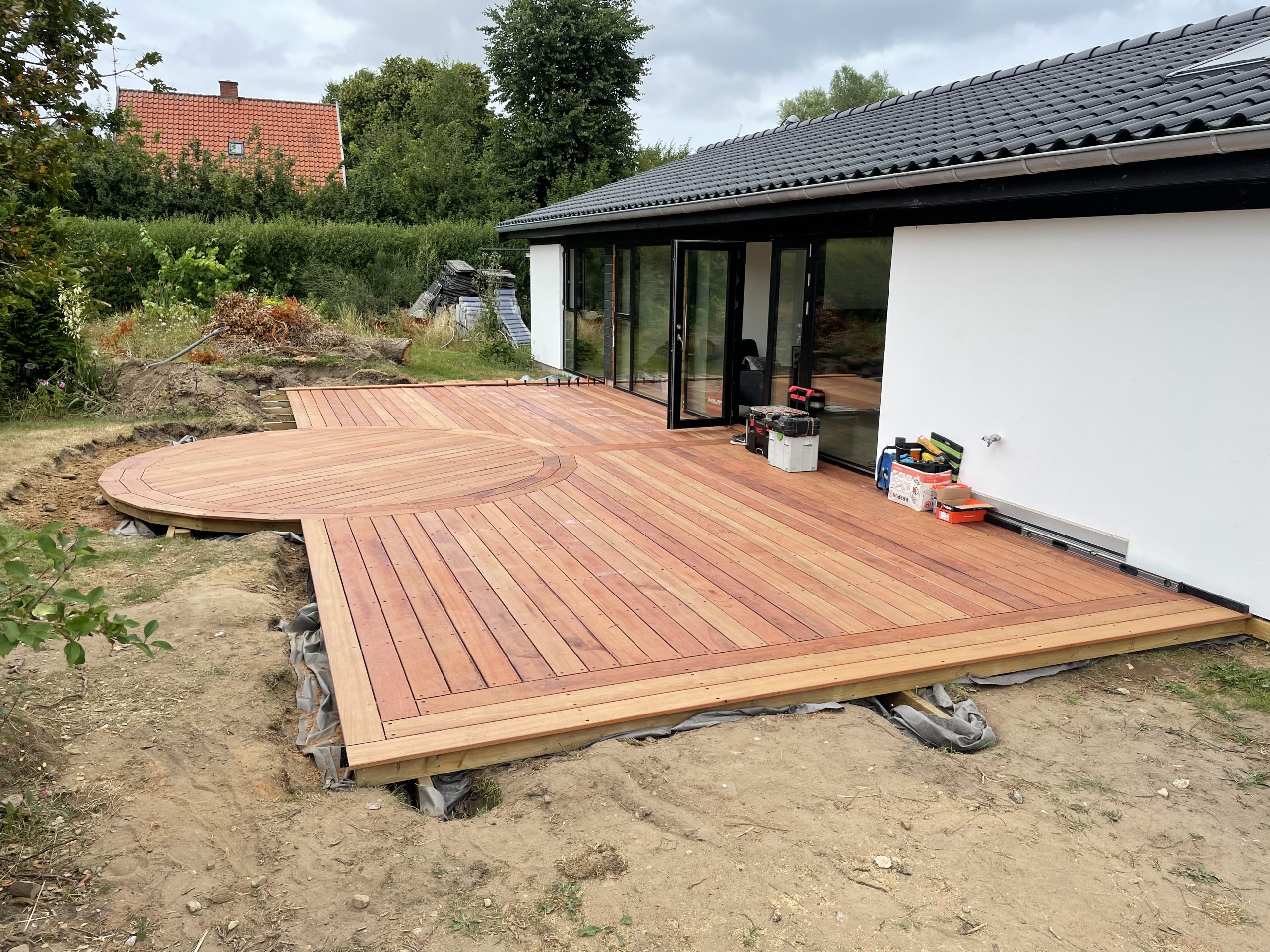 flot jatoba træ terrasse