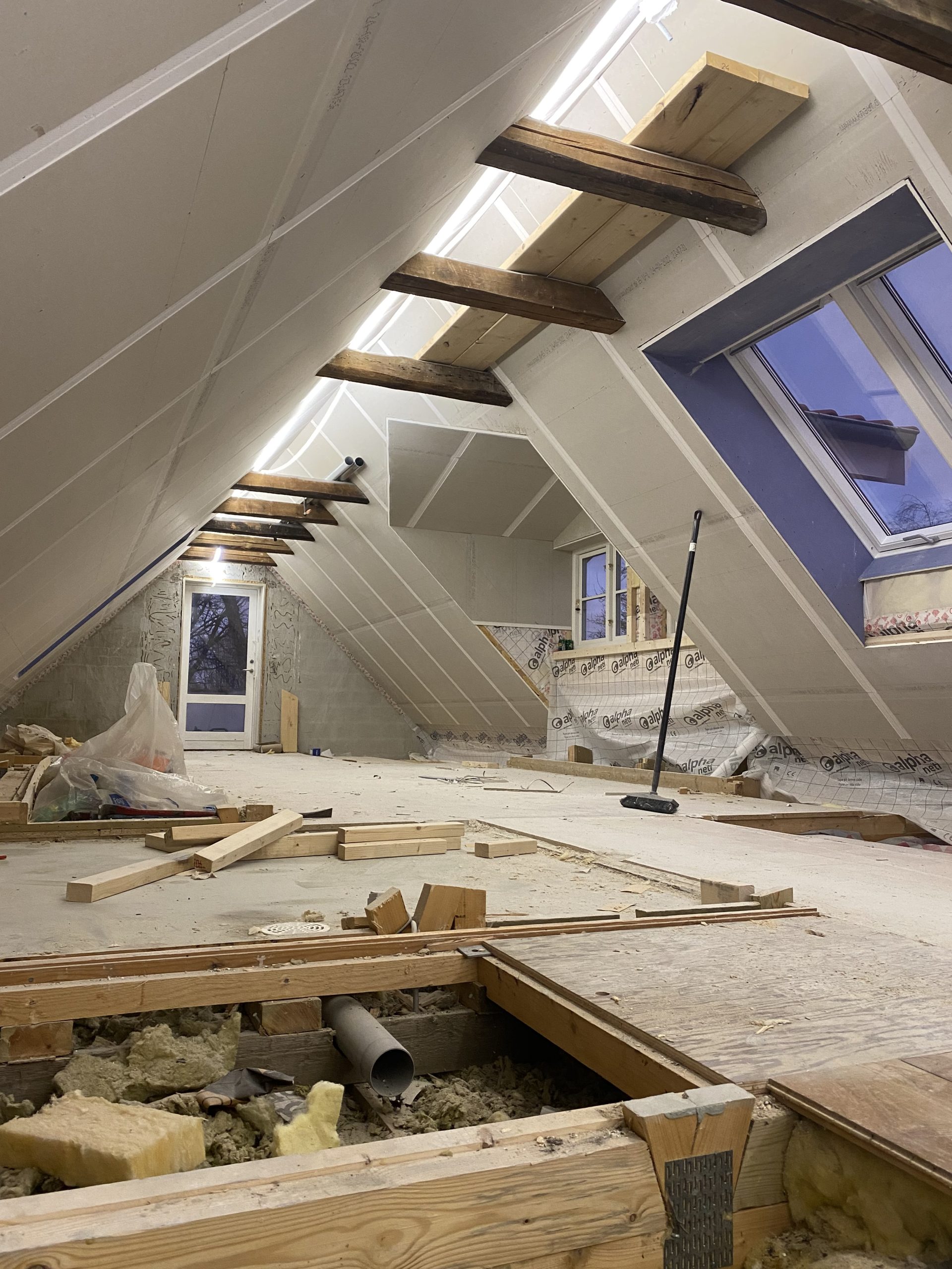 indvendig renovering af hus