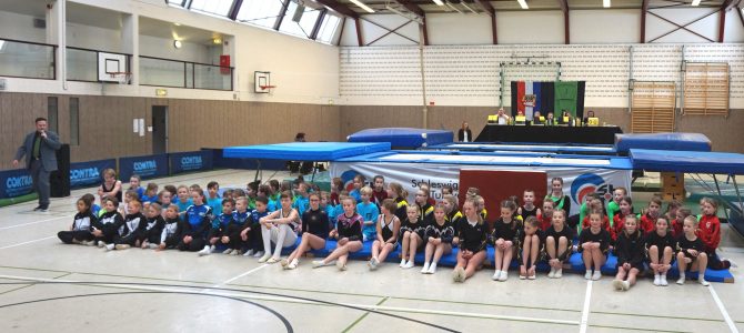 24.Februar 2018 Nachwuchswettkampf Trampolin KIDDY-I in Lauenburg