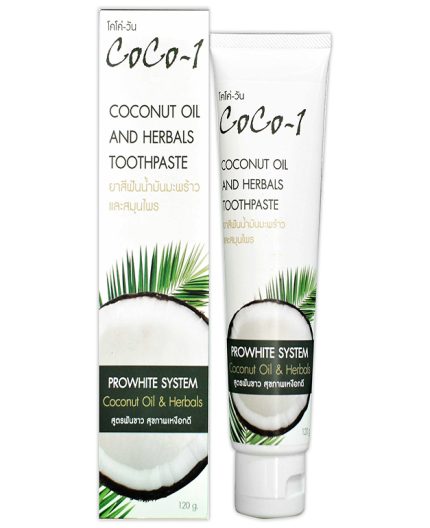 Coconut Oil and herbals Toothpaste Brand Coco1