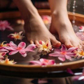 womens-feet-spa-treatment-feet-beautiful-bowl-water-flowers-generative-ai-less