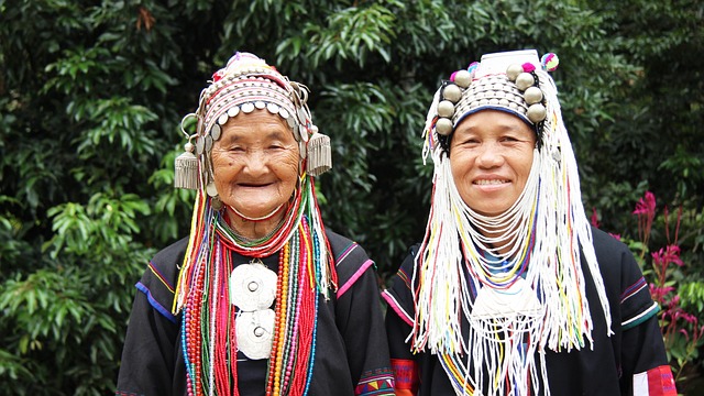 Fjell stammene i Nord -Thailand