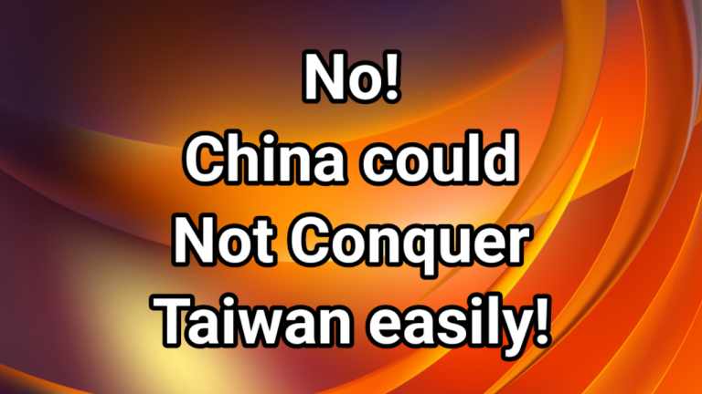 Think China can take Taiwan easily? Think again! (This is an article from the Atlantic Council)
