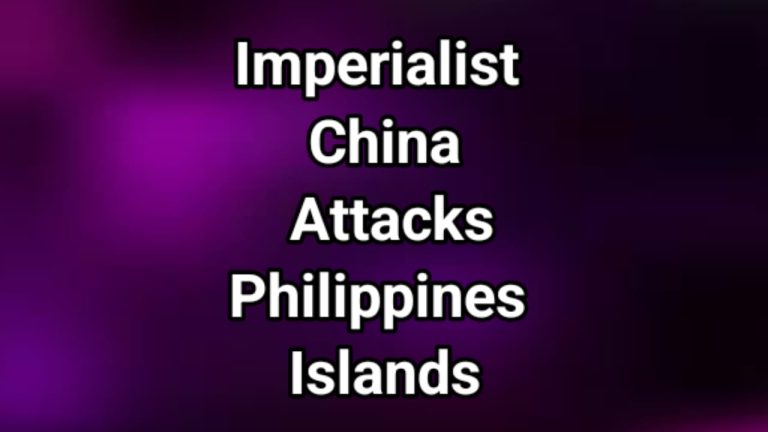 In 2012 Imperialist China attacked islands in the Philippines (A post in our series THESE COUNTRIES CHINA HAS ATTACKED)