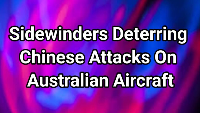 Sidewinders on P-8s and MH-60Rs: deterring Chinese attacks on Australian aircraft