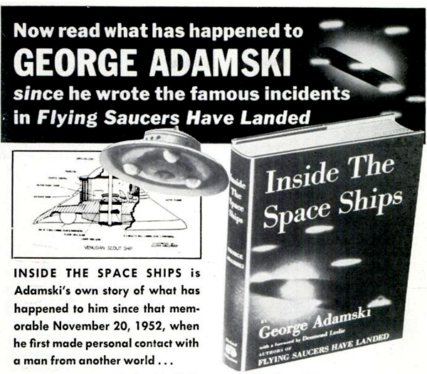 Advertisement for Inside the Space Ships, 1955