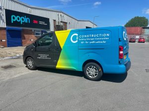 Cii Construction branded van