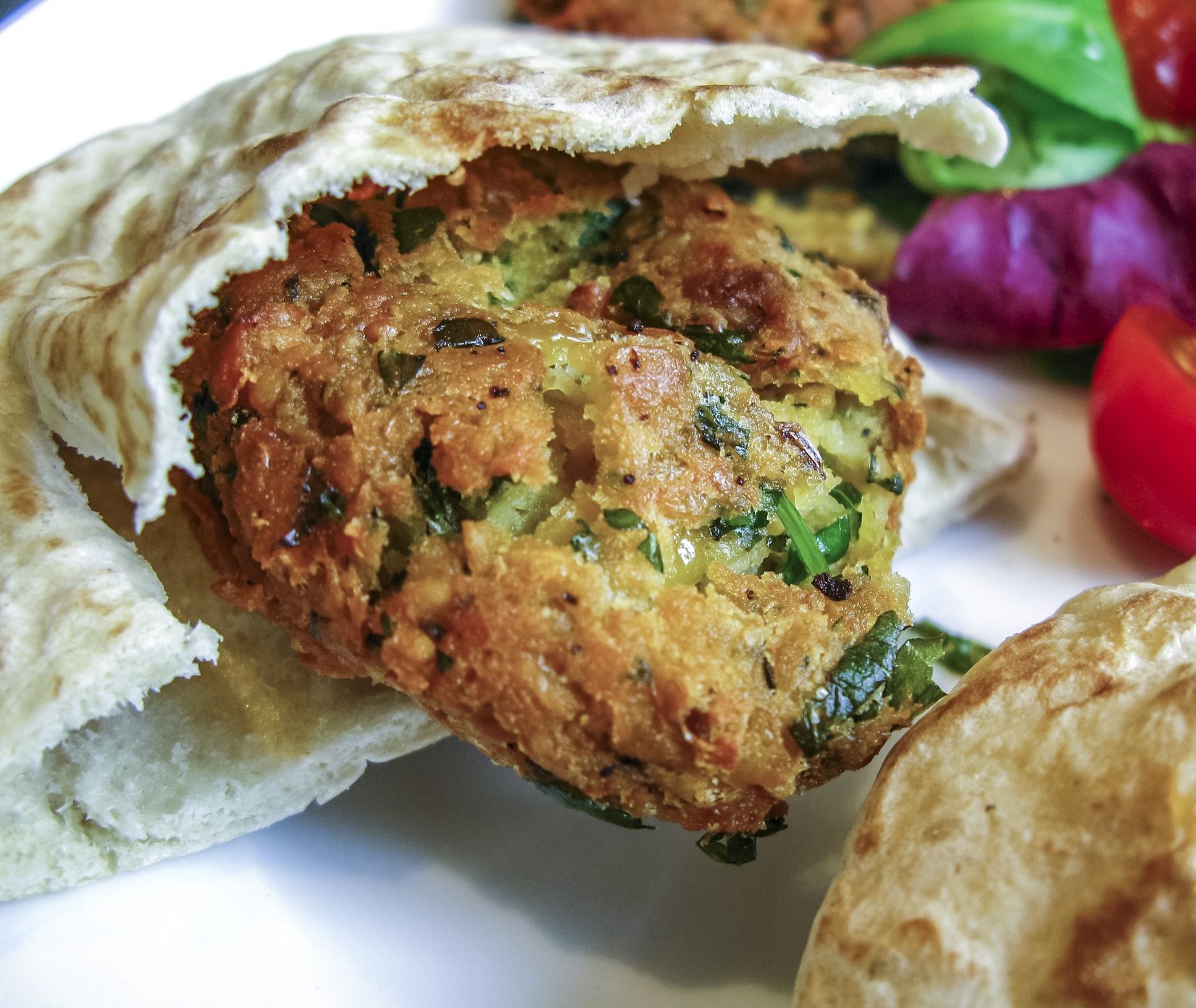 Alles selbst gemacht - veganer Falafel Dürüm