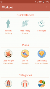 Fitness-App Seven