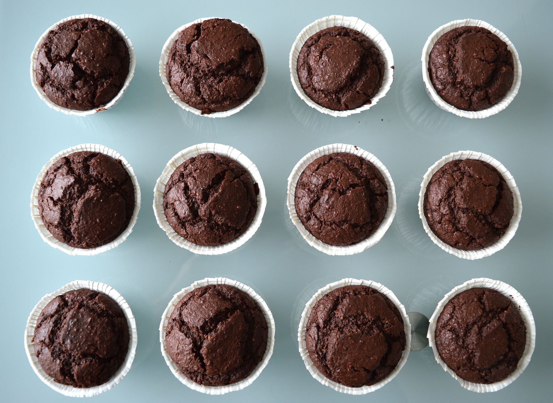 Vegane Schoko-Lava-Muffins